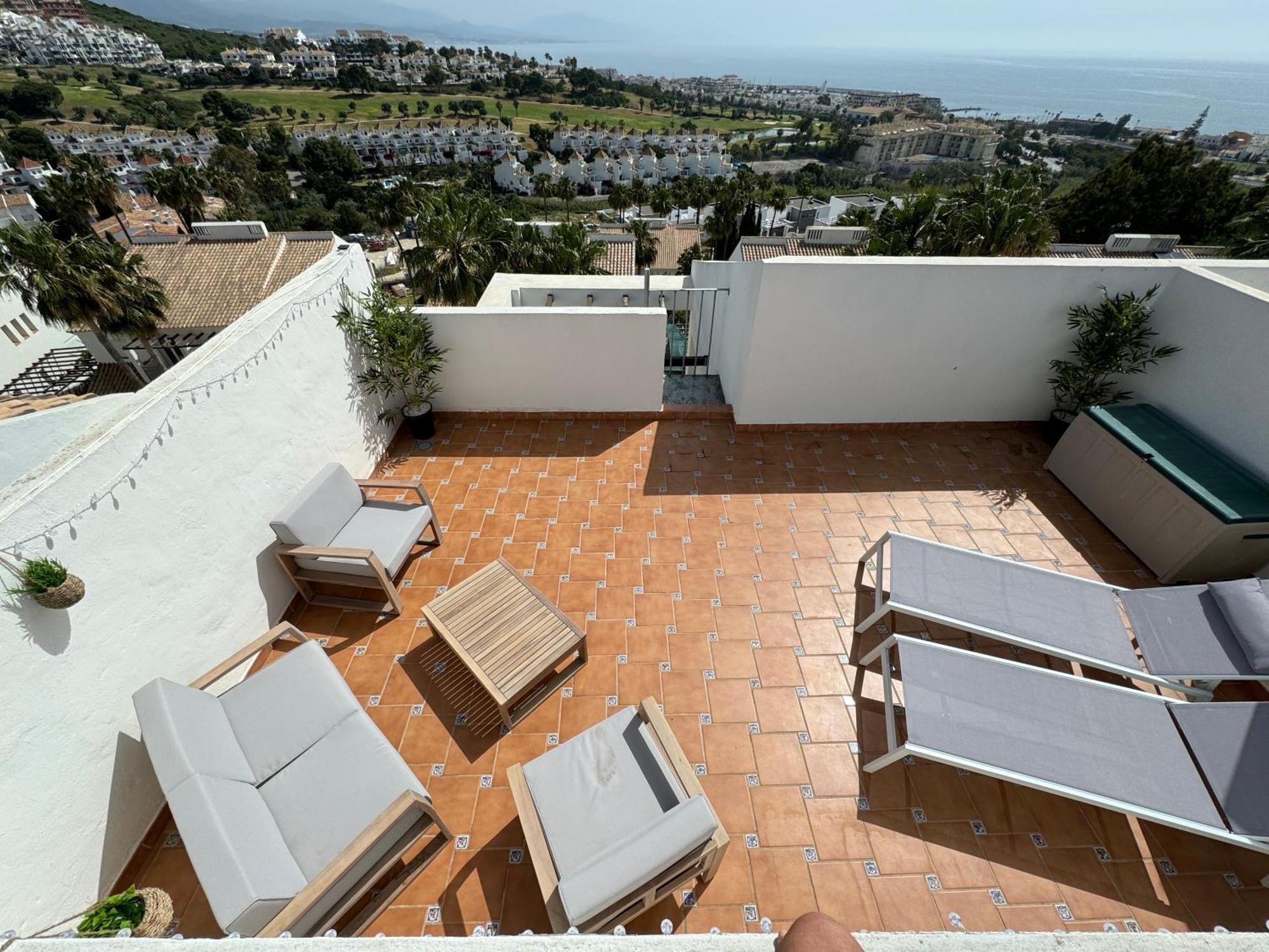 Casa Feliz - Penthouse In Manilva Apartment Ngoại thất bức ảnh
